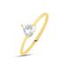 Anello Solitario Claire Oro Giallo Cubic Zirconia - Anelli con Pietre Donna | Stroili