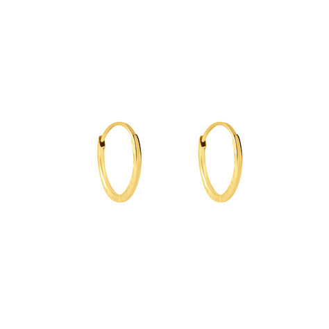 Orecchini A Cerchio Toujours Oro Giallo - Orecchini a Cerchio Donna | Stroili