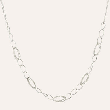 Collana Golden Lover Oro Bianco
