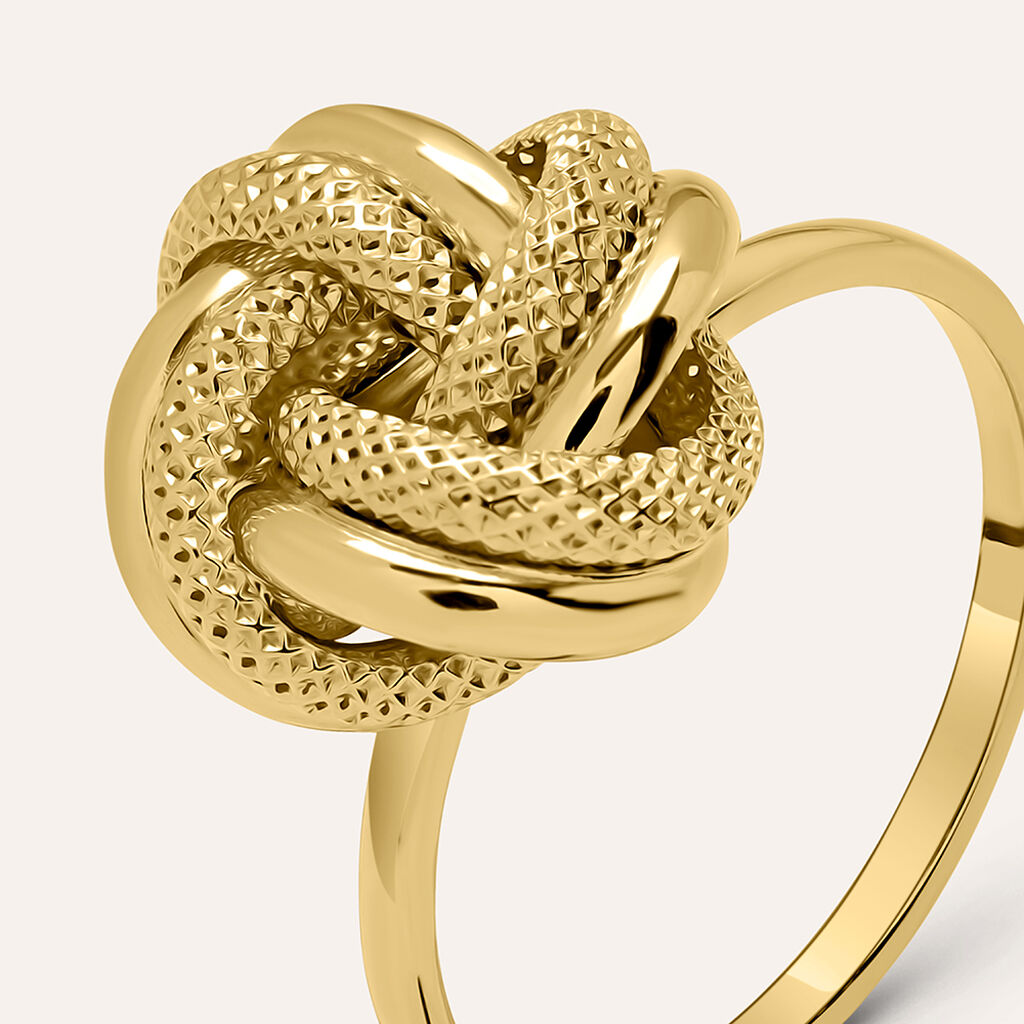 Anello Solitario Isabelle Oro Giallo