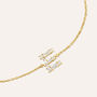 Bracciale Silver Glow Argento Dorato Cubic Zirconia
