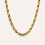 Catena Lady Code Acciaio Dorato