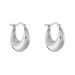 Orecchini A Cerchio Silver Collection Argento Rodiato - Orecchini a Cerchio Donna | Stroili