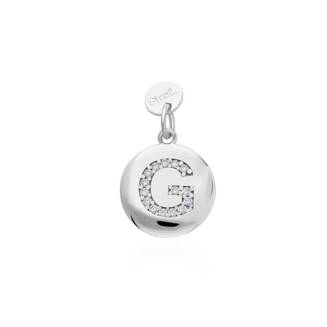 Pendente Love Beats Argento Rodiato Cubic Zirconia - Ciondoli Donna | Stroili