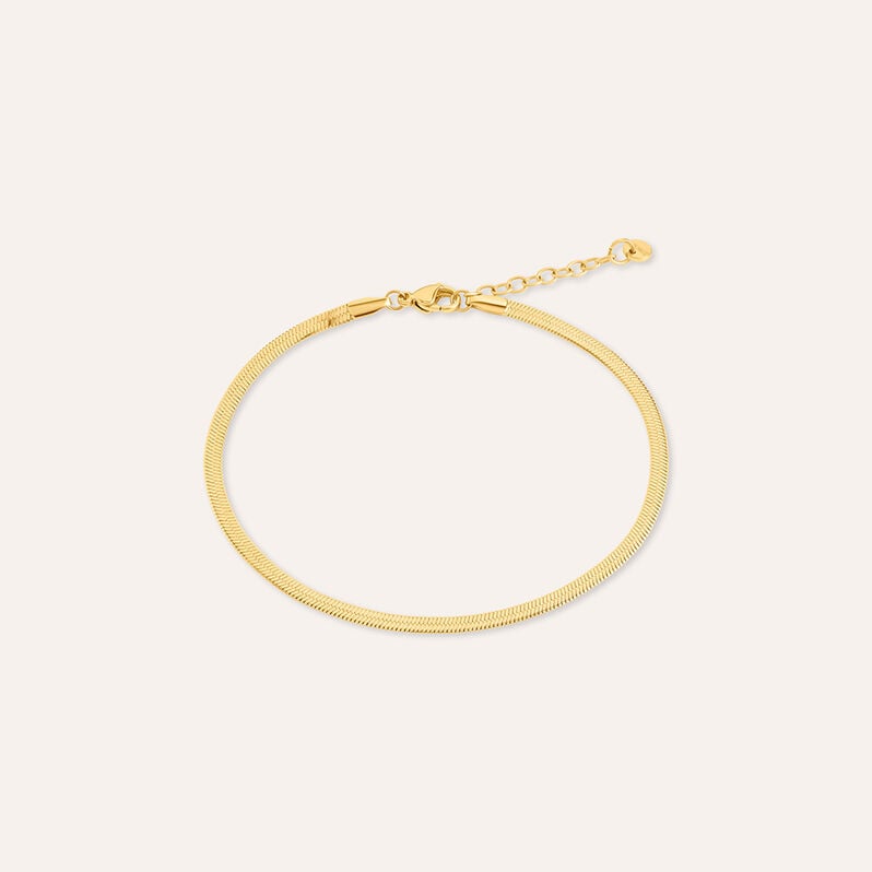 Cavigliera Radiance Acciaio Dorato - Cavigliere Donna | Stroili