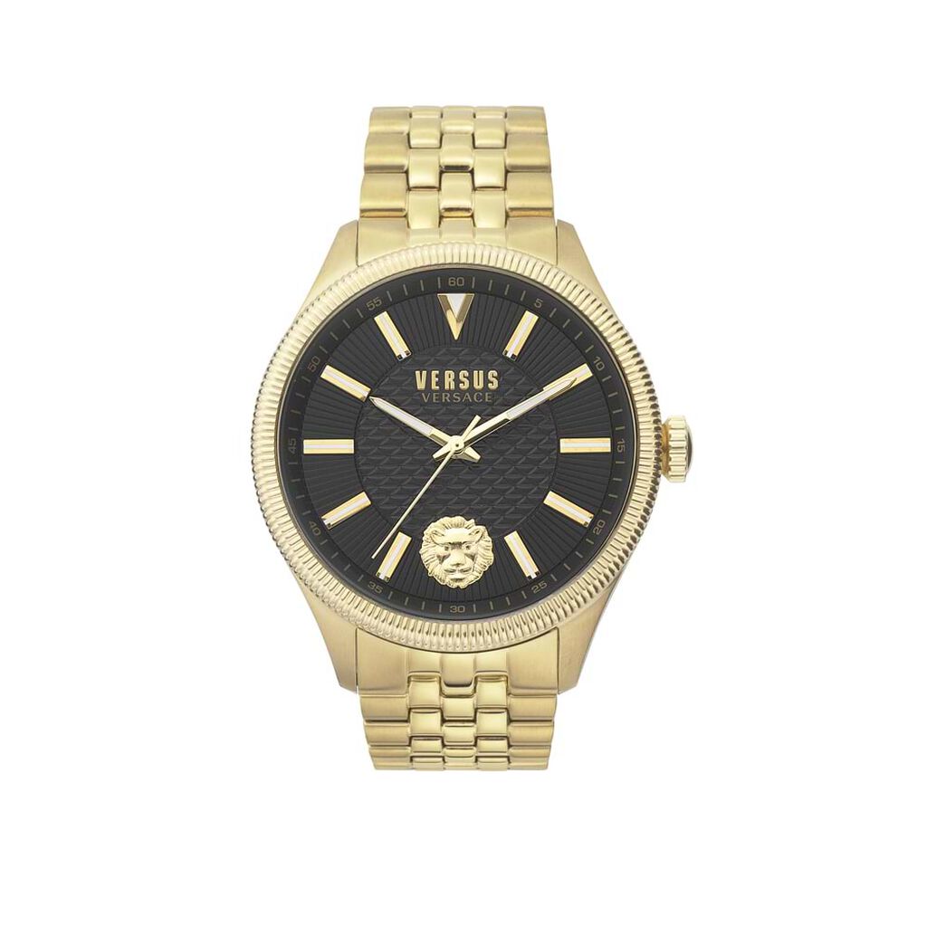Orologio Uomo Versus Colonne quadrante Nero VSPHI0620