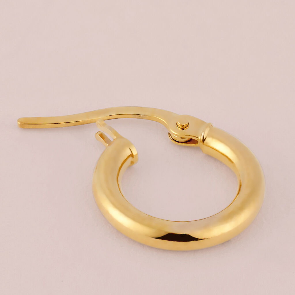 Orecchini A Cerchio Toujours Oro Giallo - Orecchini a Cerchio Donna | Stroili