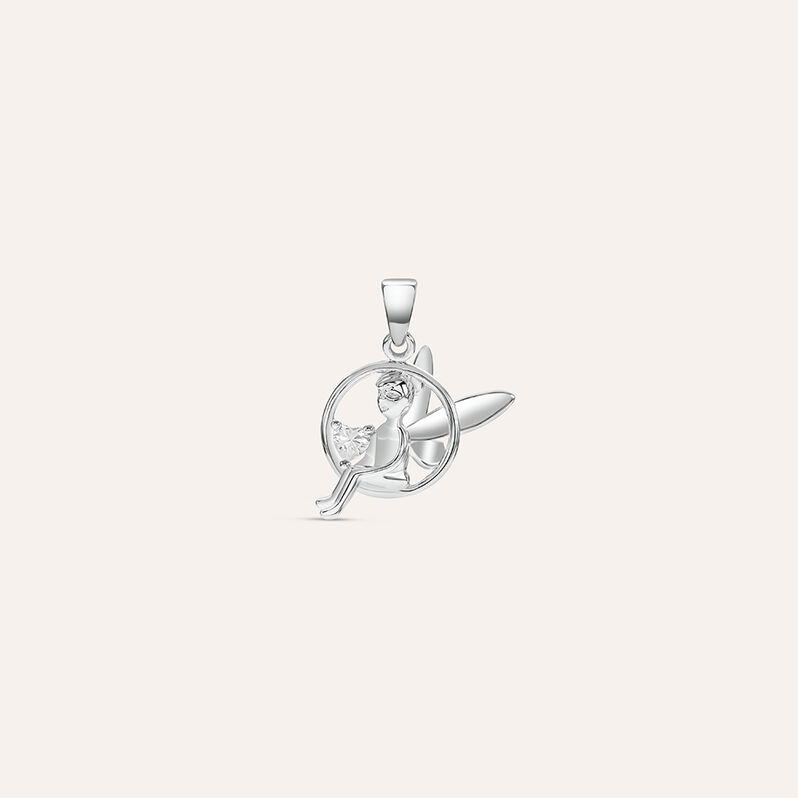 Pendente Love Beats Argento Rodiato Cubic Zirconia - Ciondoli Donna | Stroili