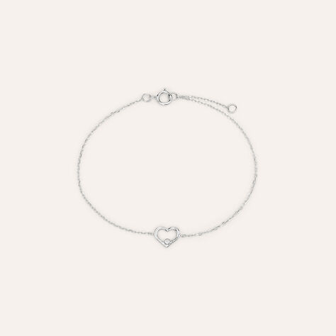 Bracciale Sophia Oro Bianco Diamante - Bracciali Love Donna | Stroili