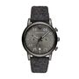 Orologio cronografo Emporio Armani cinturino in tessuto grigio e cassa acciaio