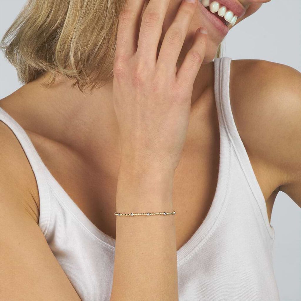 Bracciale Golden Lover Oro Bicolore - Bracciali Donna | Stroili