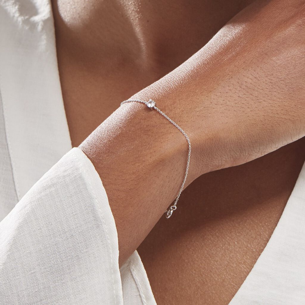 Bracciale Silver Elegance Argento Rodiato Cubic Zirconia - Bracciali Donna | Stroili