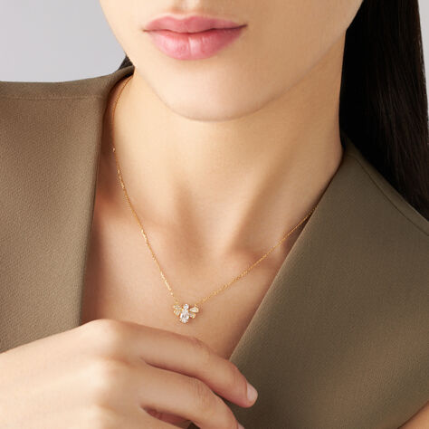 Collana Claire Oro Giallo Cubic Zirconia - Collane Donna | Stroili