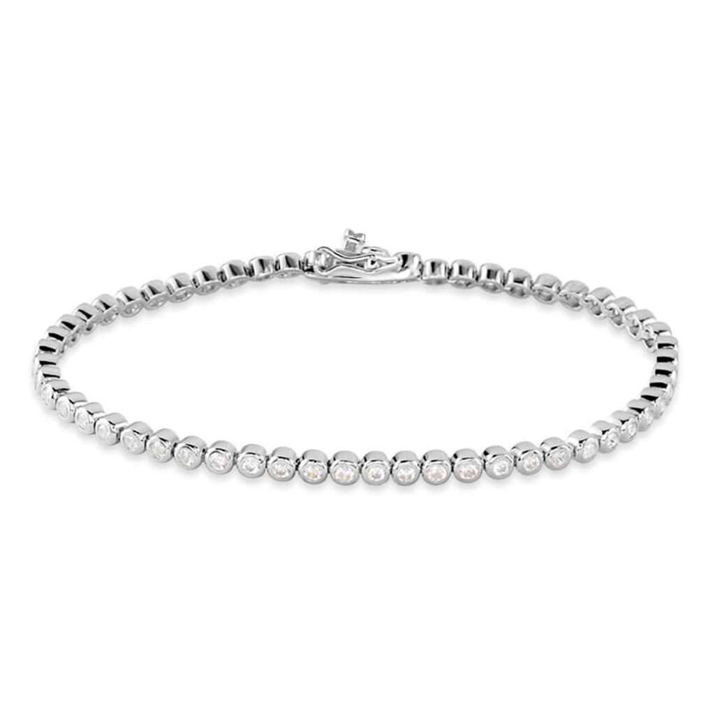 Bracciale Tennis Silver Elegance Argento Rodiato Cubic Zirconia - Bracciali Tennis Donna | Stroili