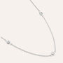 Collana Desideria Argento Nobile Rodiato