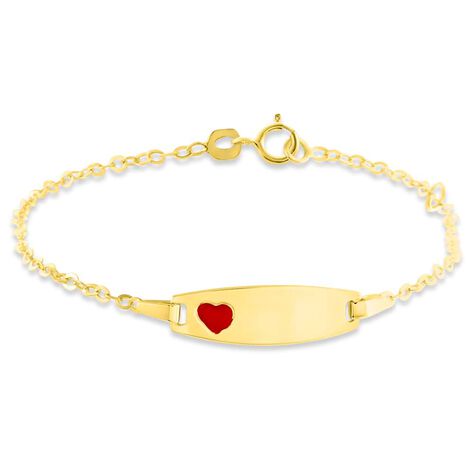 Bracciale Con Targhetta Holy Oro Giallo - Bracciali con Incisione Bambino | Stroili