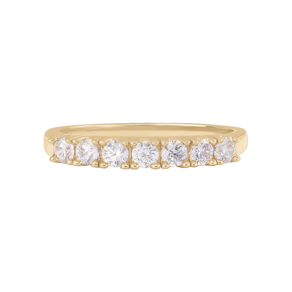 Anello Riviere Golden Dream Placcato Oro Giallo Cubic Zirconia - Anelli Riviere Donna | Stroili