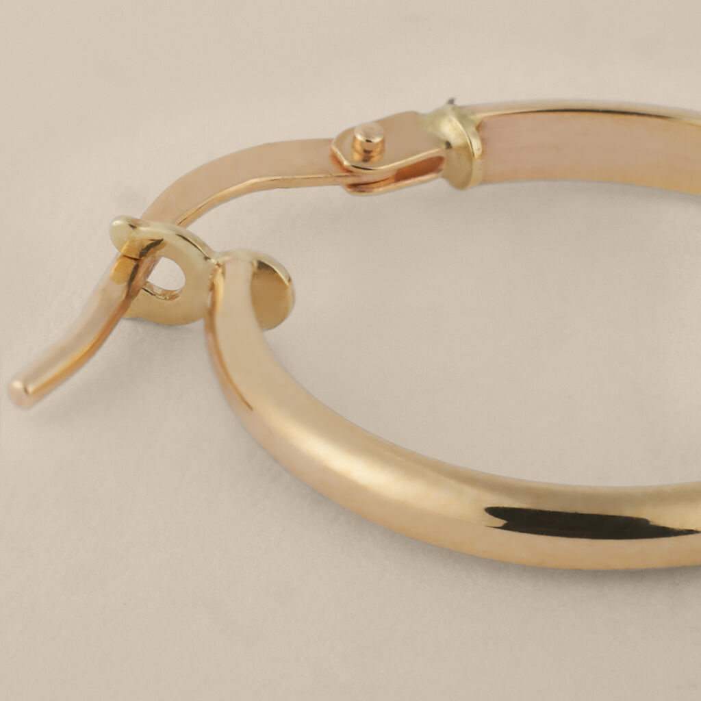 Orecchini A Cerchio Toujours Oro Giallo