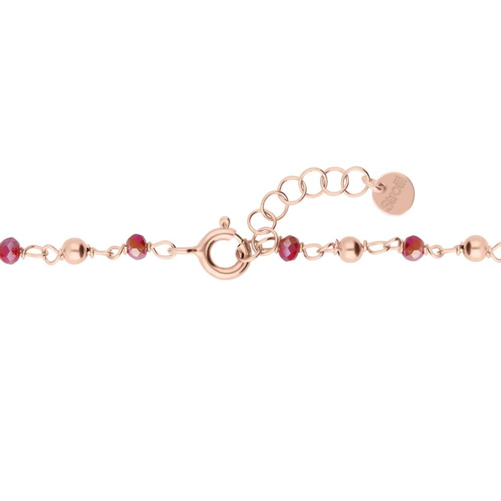 Bracciale Silver Soul Argento Rosa Cristallo - Bracciali Donna | Stroili