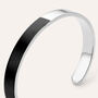 Bangle Man Code Acciaio Nero