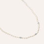 Collana Silver Pearls Argento Rodiato Perla sintentica