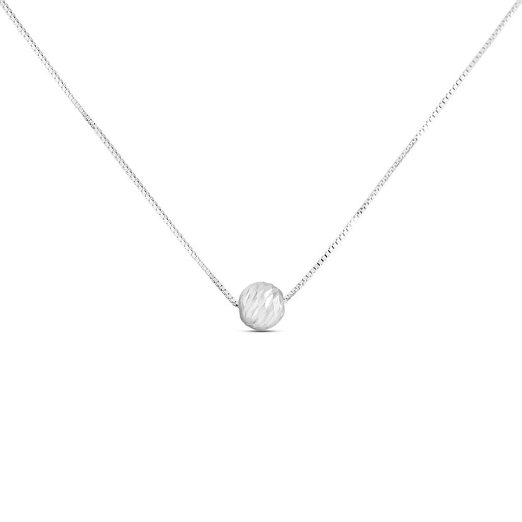 Collana Silver Collection Argento Rodiato