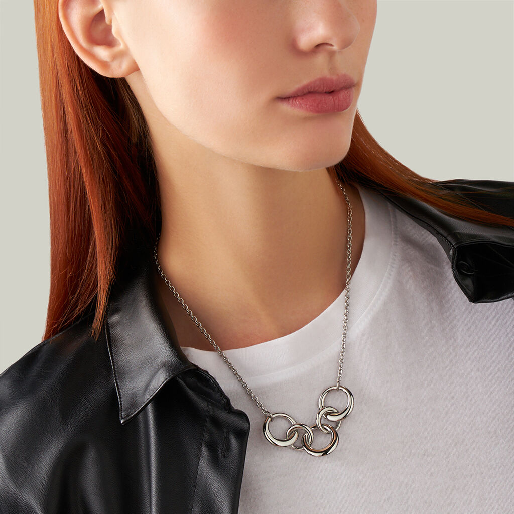 Collana Lady Code Acciaio - Collane Donna | Stroili