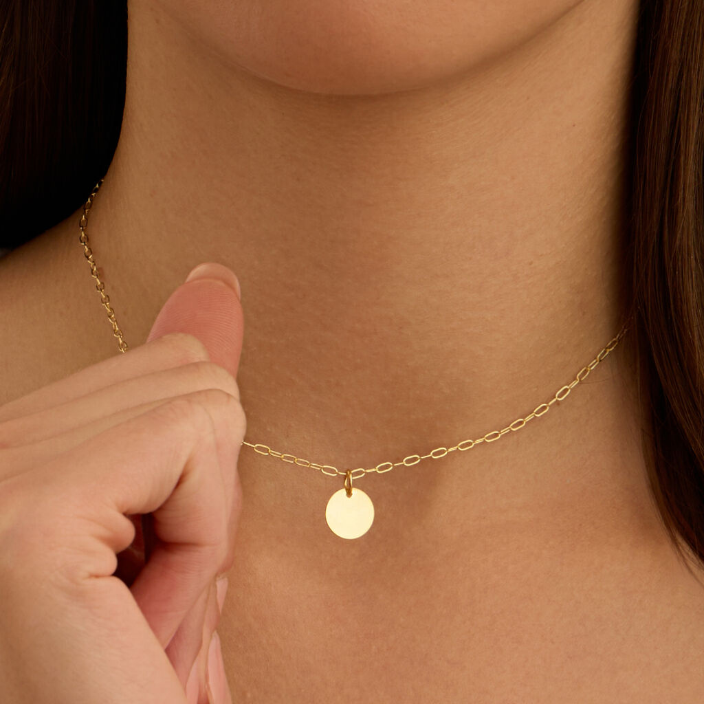 Pendente Poème Oro Giallo - Ciondoli con Incisione Donna | Stroili