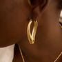 Orecchini A Cerchio Isabelle Oro Giallo
