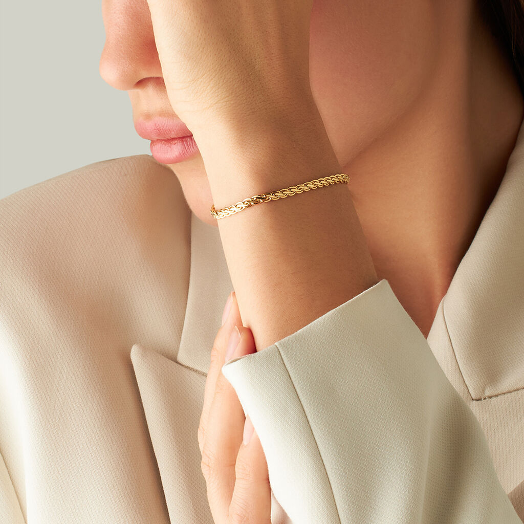 Bracciale Catena Colette Oro Giallo - Bracciali Donna | Stroili