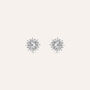 Orecchini Lobo Silver Elegance Argento Cubic Zirconia