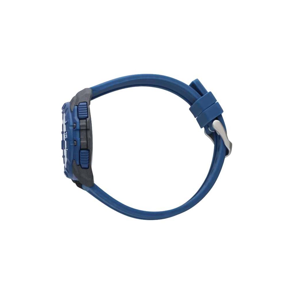 Boston Cronografo digitale in silicone blu e acciaio - Orologi per Prima Comunione Uomo | Stroili