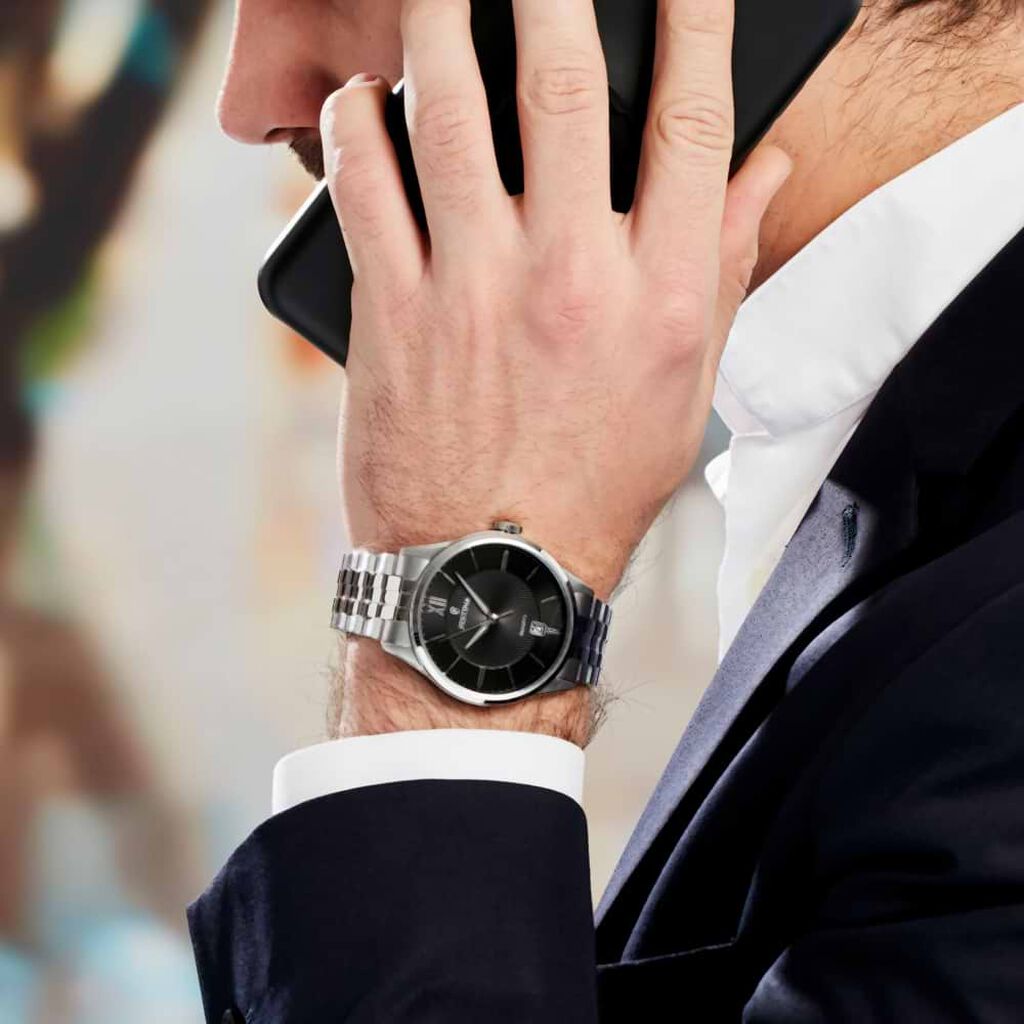 Orologio Al Quarzo Festina Acero Classico F20425/3 - Orologi con Datario Uomo | Stroili