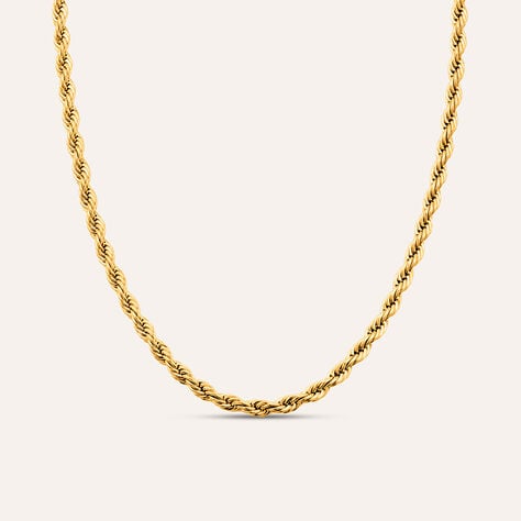 Catena Radiance Acciaio Dorato - Collane Catena Donna | Stroili