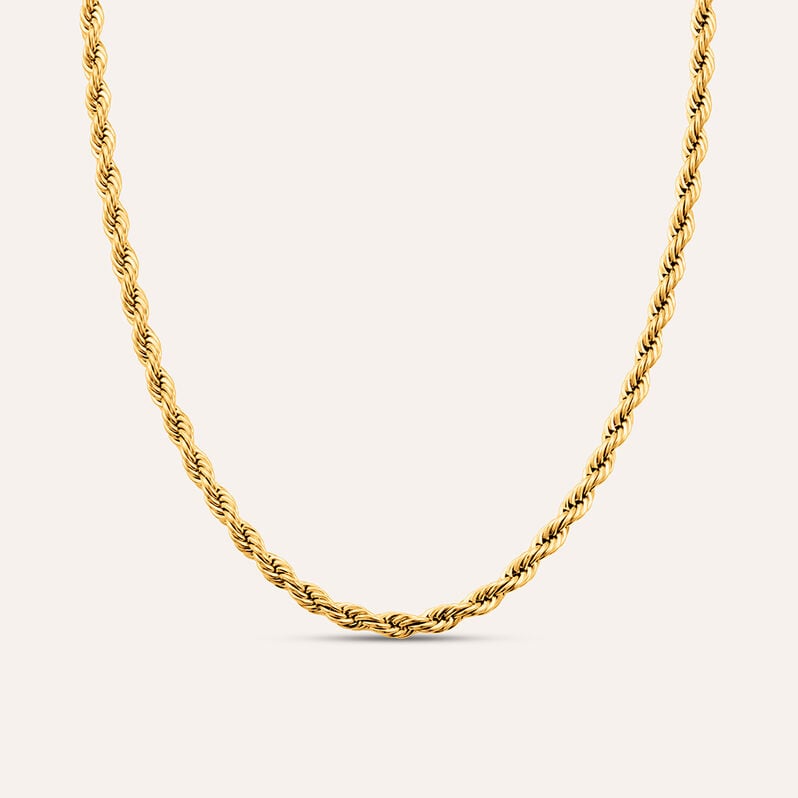 Catena Radiance Acciaio Dorato - Collane Catena Donna | Stroili