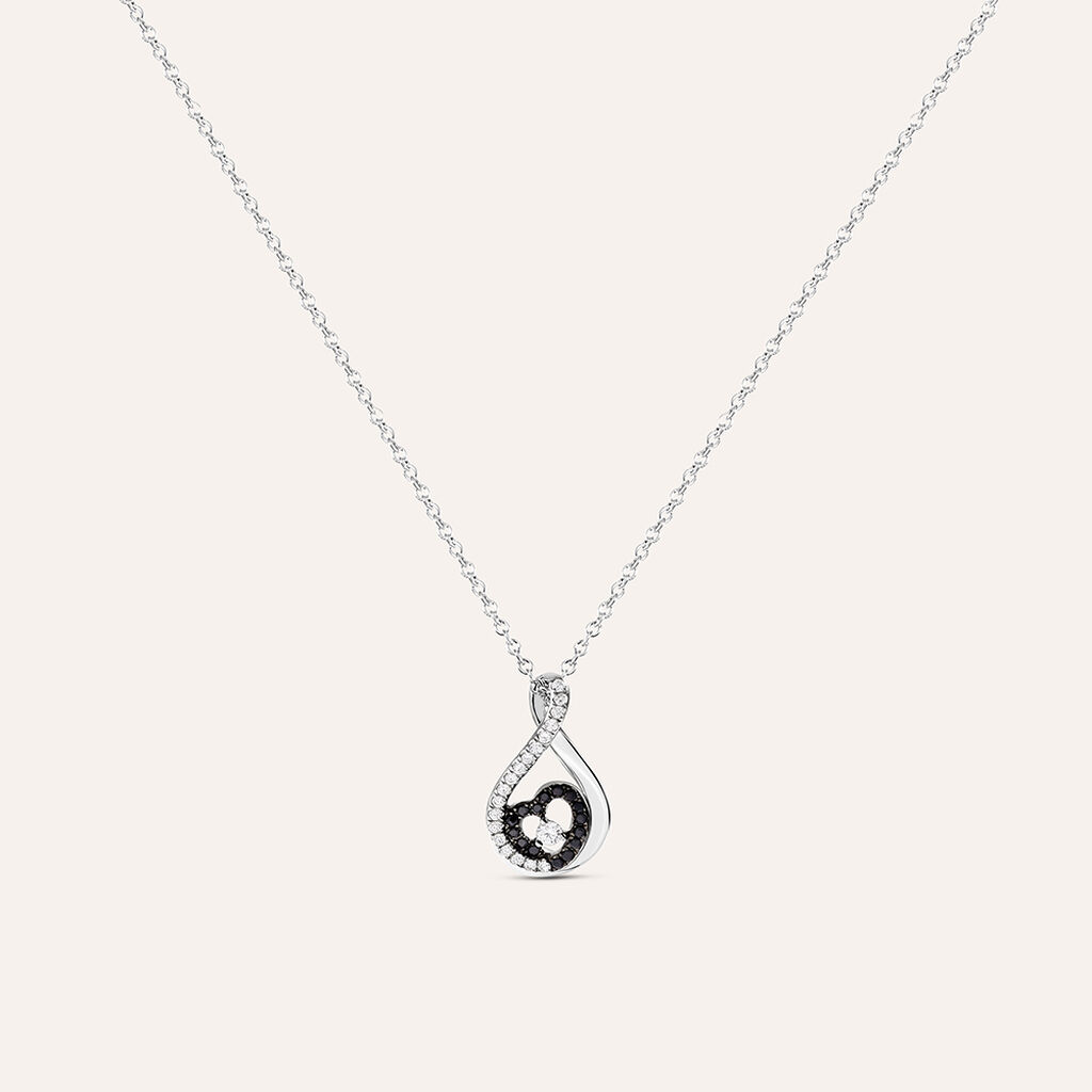 Collana Silver Shine Argento Rodiato Cubic Zirconia