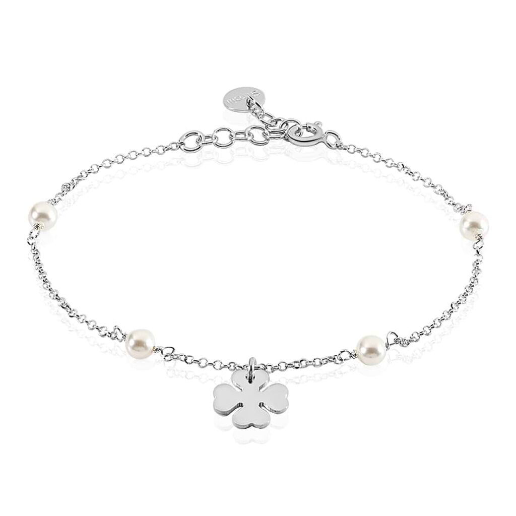 Bracciale Silver Pearls Argento Rodiato Perla sintentica - Bracciali Donna | Stroili