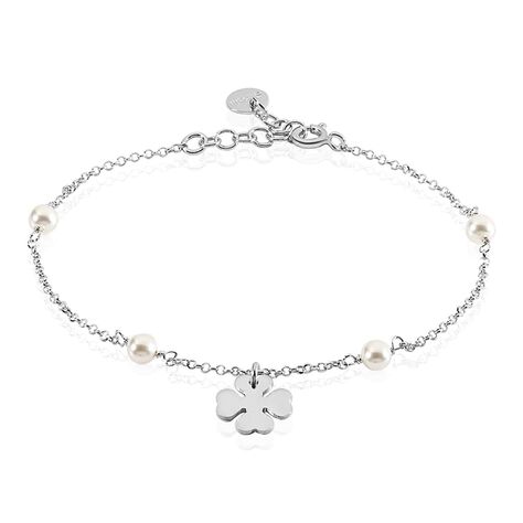 Bracciale Silver Pearls Argento Rodiato Perla sintentica - Bracciali Donna | Stroili