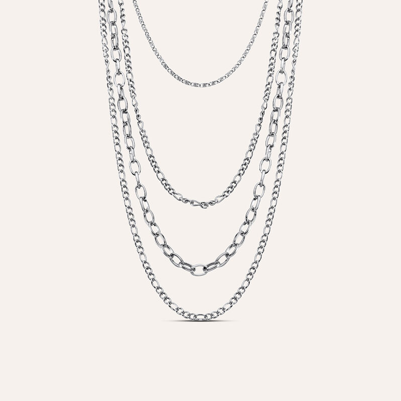 Collana Moonlight Acciaio - Collane Donna | Stroili