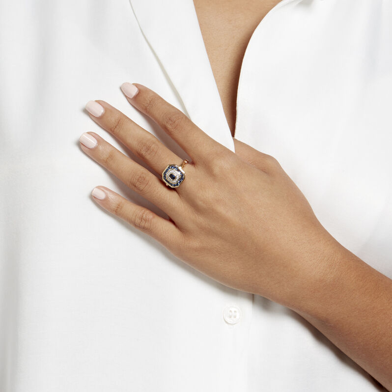 Anello Golden Dream Placcato Oro Giallo Pietra sintetica Cubic Zirconia - Anelli con Pietre Donna | Stroili