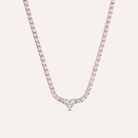 Collana Tennis Lady Chic Acciaio Cristallo - Collane Tennis Donna | Stroili
