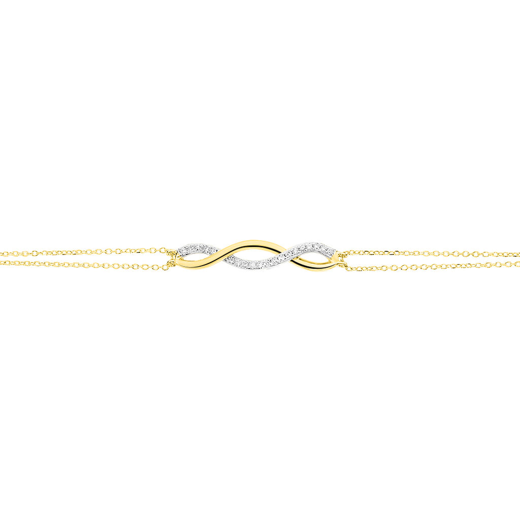 Bracciale Sophia Oro Giallo Diamante - Bracciali Donna | Stroili