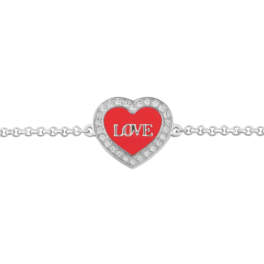 Bracciale Lady Sweet Acciaio Cristallo - Bracciali con Incisione Donna | Stroili