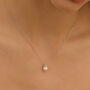 Collana Gold Pearls Oro Bianco Perla D'Acqua Dolce Diamante