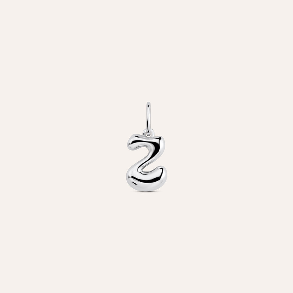Pendente Love Beats Argento Rodiato
