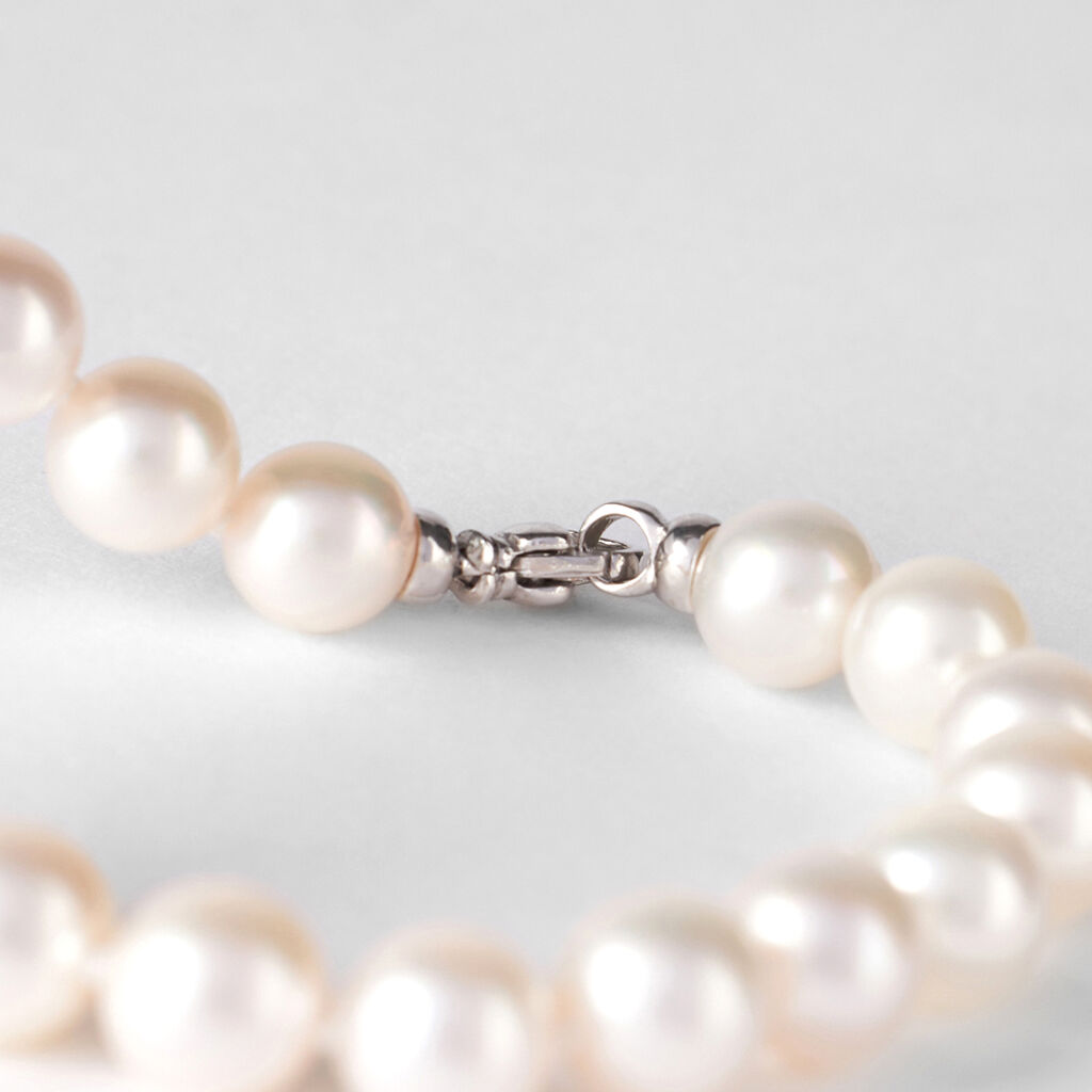 Bracciale Gabrielle Oro Bianco Perla Akoya - Bracciali Donna | Stroili