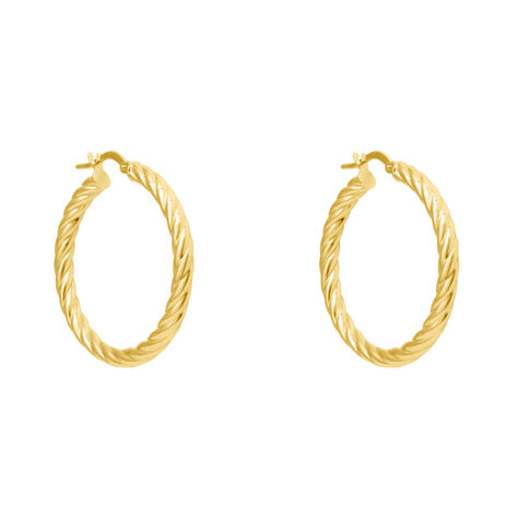 Orecchini A Cerchio Toujours Oro Giallo - Orecchini a Cerchio Donna | Stroili