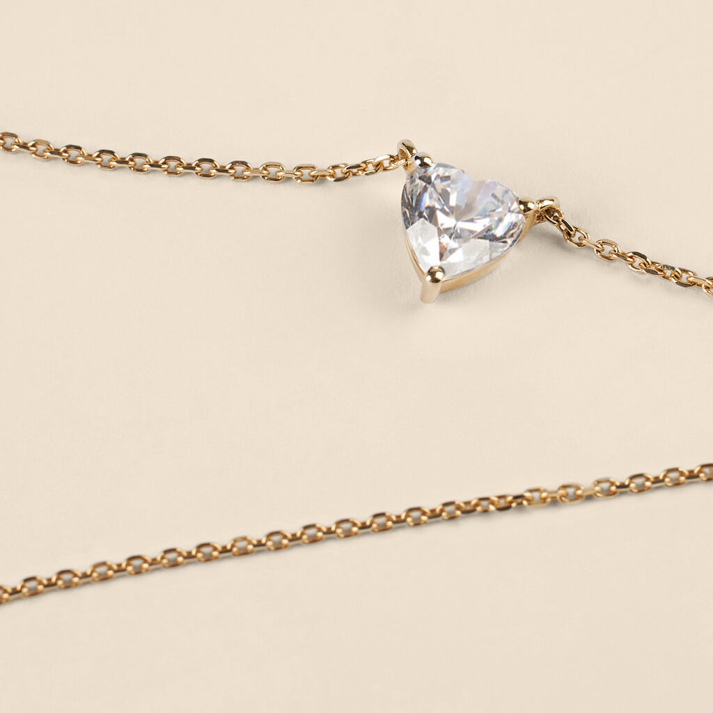 Collana Punto Luce Claire Oro Giallo Cubic Zirconia - Collane Punto Luce Donna | Stroili