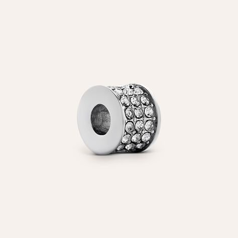Bead Essential Code Acciaio Cristallo - Beads Uomo | Stroili