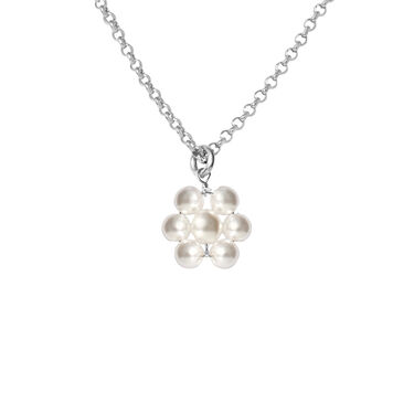 Collana Silver Baby Argento Rodiato Pietra sintetica